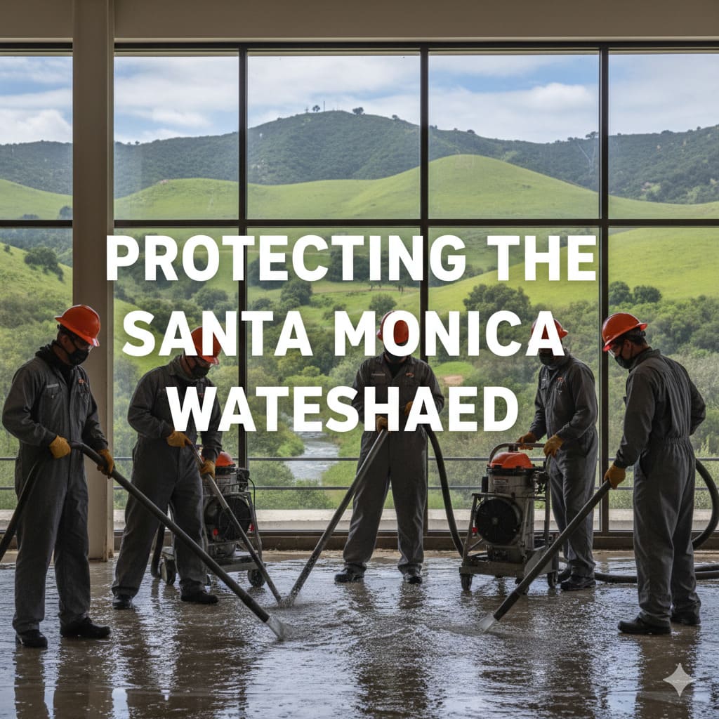 Protecting the Santa Monica Watershed: TCWRC's Eco-Conscious Water Damage Solutions